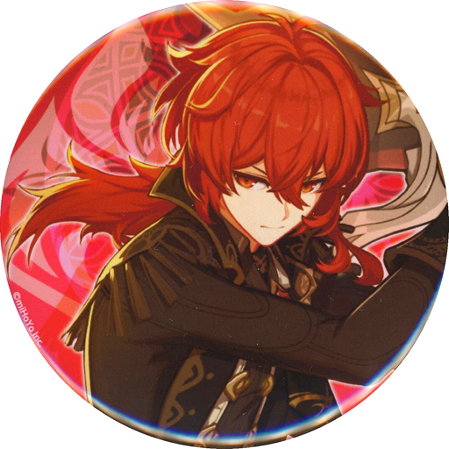 Diluc Genshin Impact Original Button Sega Limited [USED]