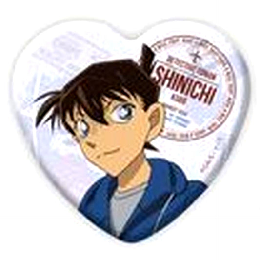 Shinichi Kudo Detective Conan Heart Shape Button Collection Travel Ver. [USED]