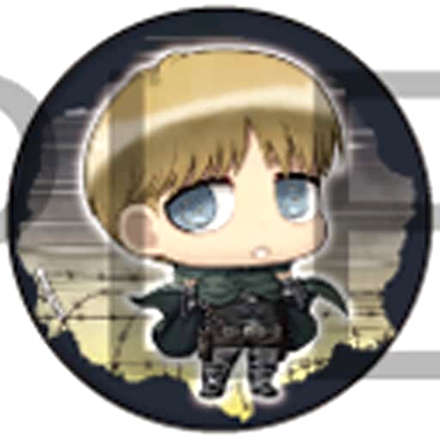 Armin Arlert Attack on Titan Chimi Chara Button 20 [USED]