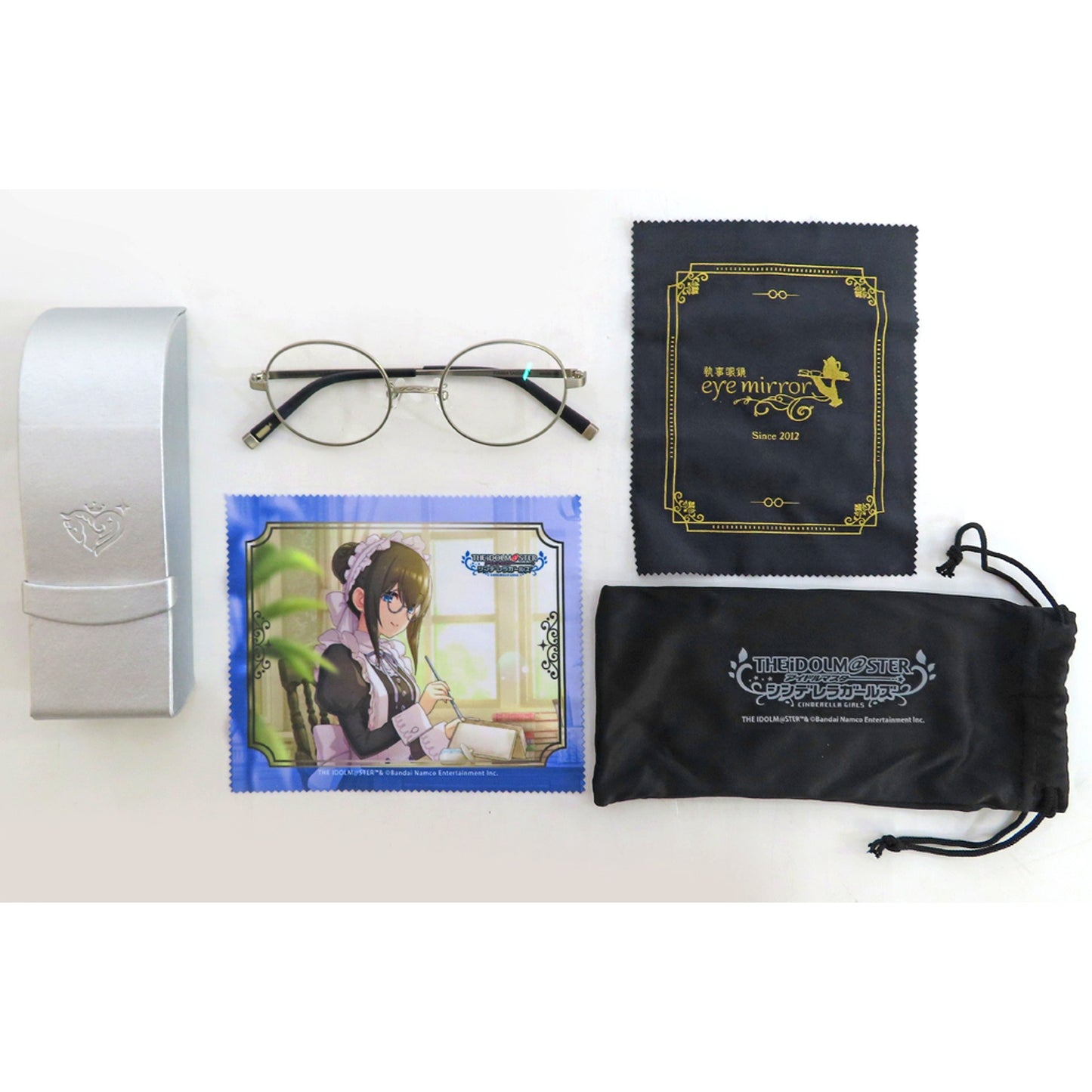 Fumika Sagisawa Model Glasses The Idolmaster Cinderella Girls x Shitsuji Megane eyemirror [USED]
