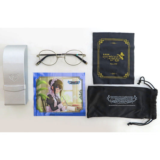 Fumika Sagisawa Model Glasses The Idolmaster Cinderella Girls x Shitsuji Megane eyemirror [USED]