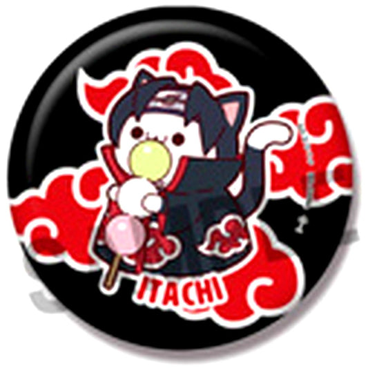 Itachi Uchiha Dango Naruto Mega Cat Project Nyaruto! Button Collection [USED]