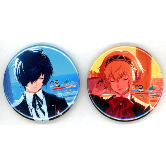 Protagonist and Aigis Button Set Persona 3 Reload x Yokohama Hakkeijima Sea Paradise EPISODE 2025 [USED]