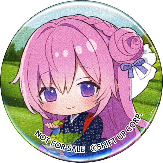 Dorothy Goddess of Victory NIKKE Drawn SD Illustration Button POPUP Area Defense Battle 2nd Shizuoka Exclusive Meganike Tea Bonus [USED]