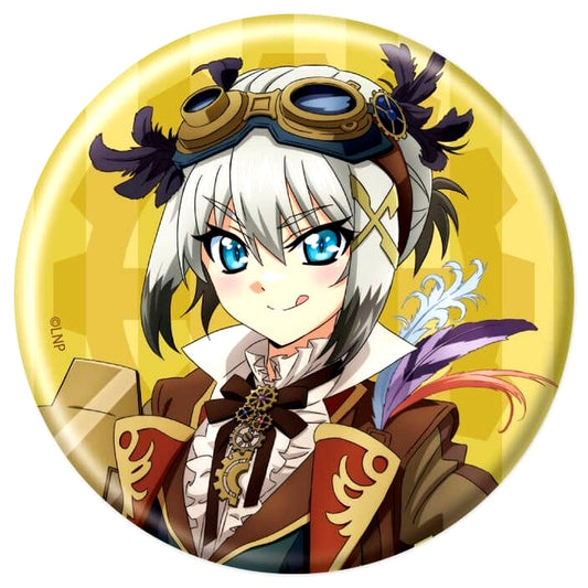 Lord Dearch Magical Girl Lyrical Nanoha Series Matte Finish Button 57mm 01 Steampunk Ver Illustration [USED]