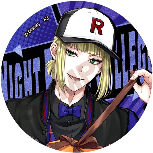 Rook Hunt Disney Twisted Wonderland Trading Glitter Button Vol. 2 Union Birthday [USED]
