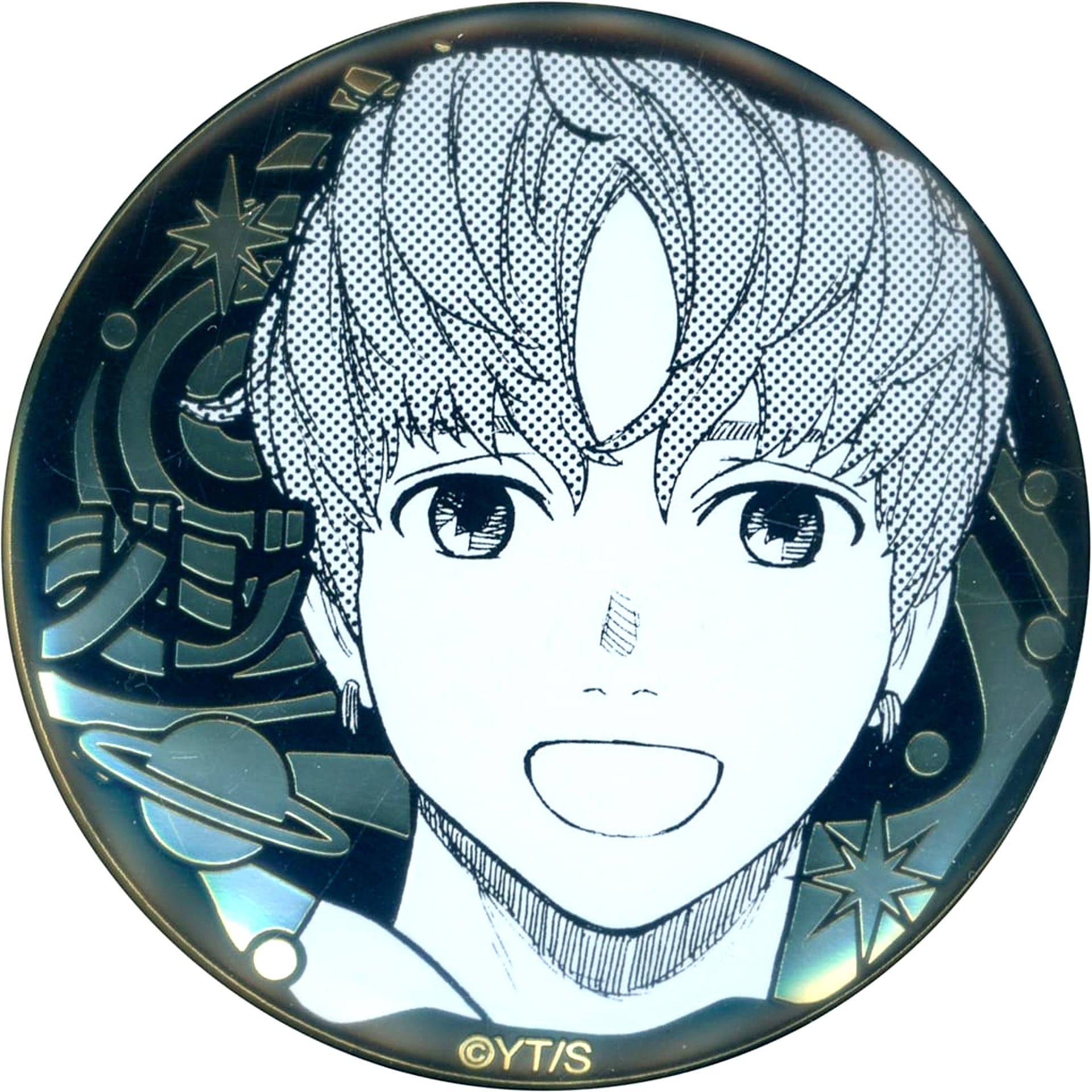 Dandadan Jiji Golden Ball Golden Button Shonen Jump+ 10th Anniversary Fair [USED]