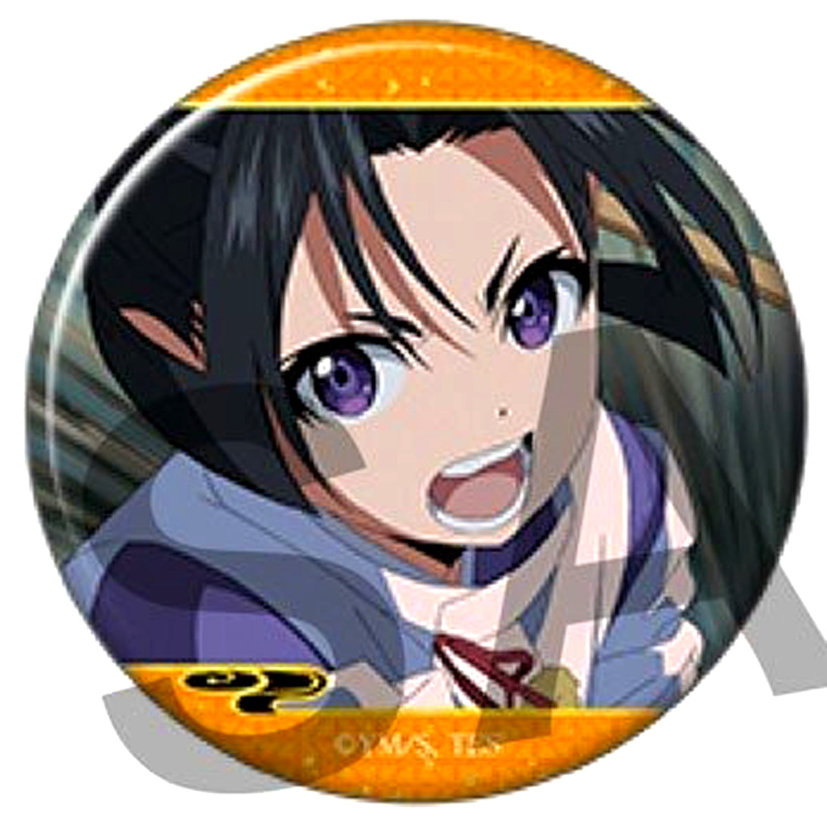 Tokiyuki Hojo D The Elusive Samurai Chara Badge Collection [USED]