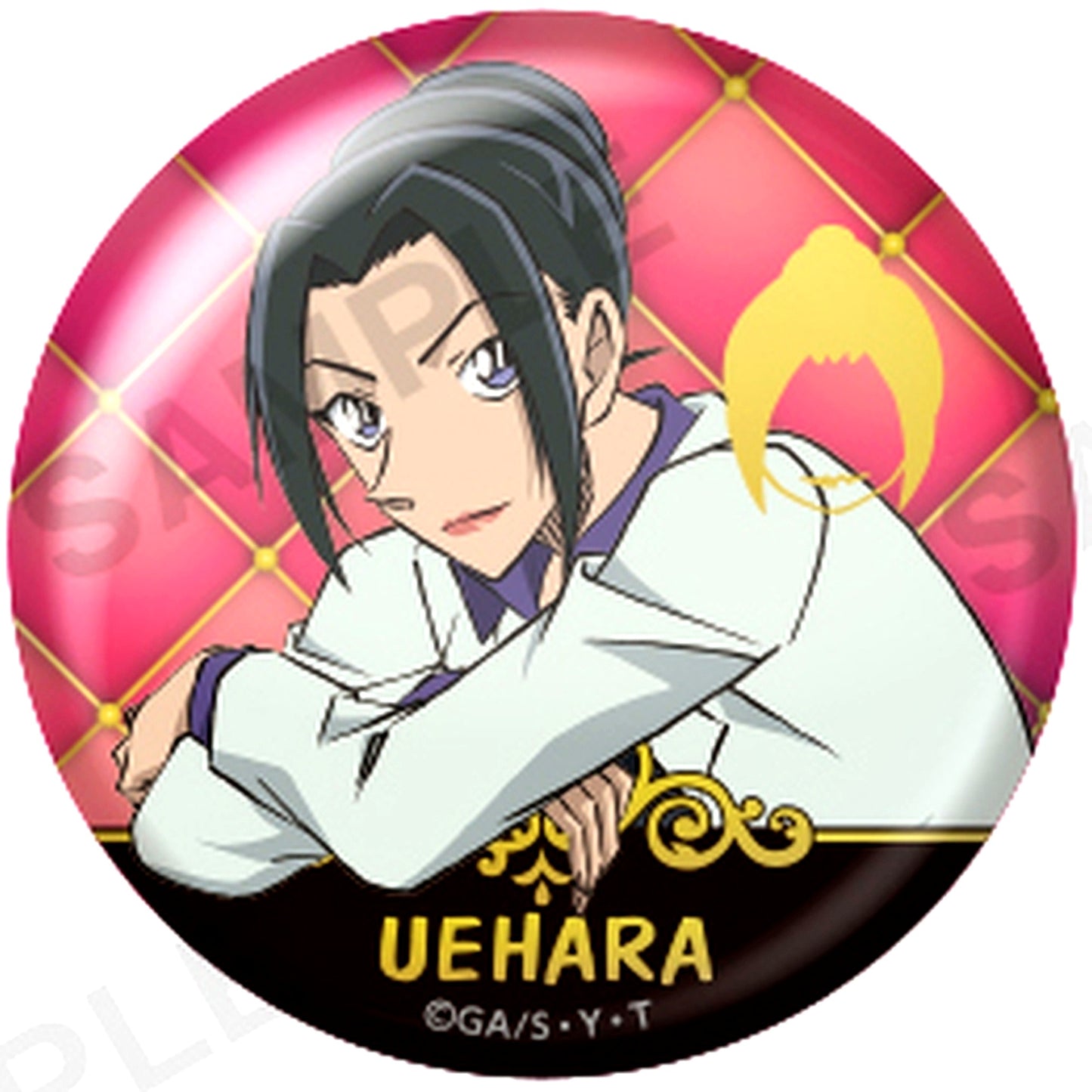 Yui Uehara Detective Conan Sofa Ver. Trading Hologram Button [USED]