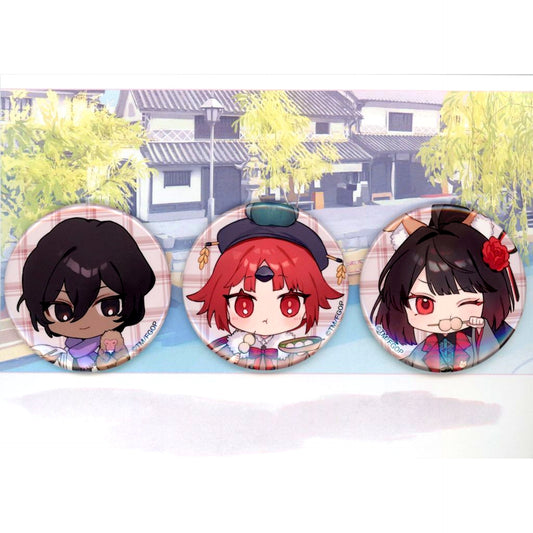 Okayama Local Illustration Fate/Grand Order Button Set Chaldea Satellite Station 2024-2025 [USED]