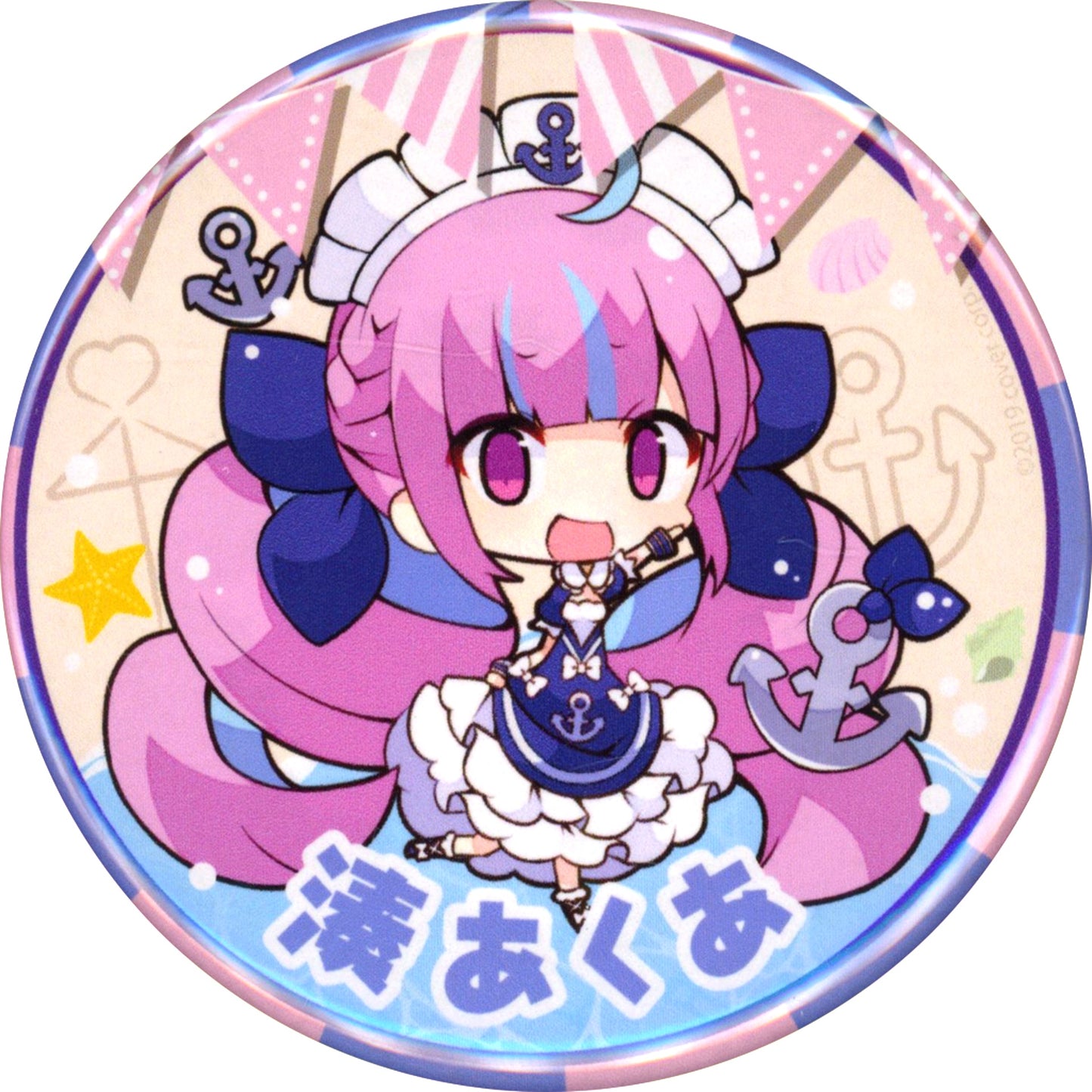 Minato Aqua Virtual YouTuber Hololive HOLOLIVE SUMMER Button C96 Goods [USED]