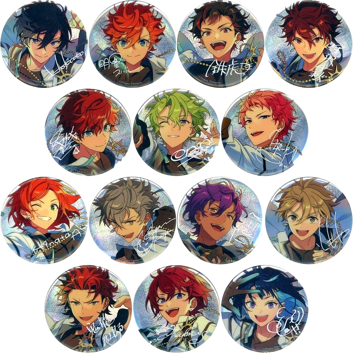 Set of 14 Ensemble Stars gracolle CANBA ES 9th Anniv FLARE [USED]