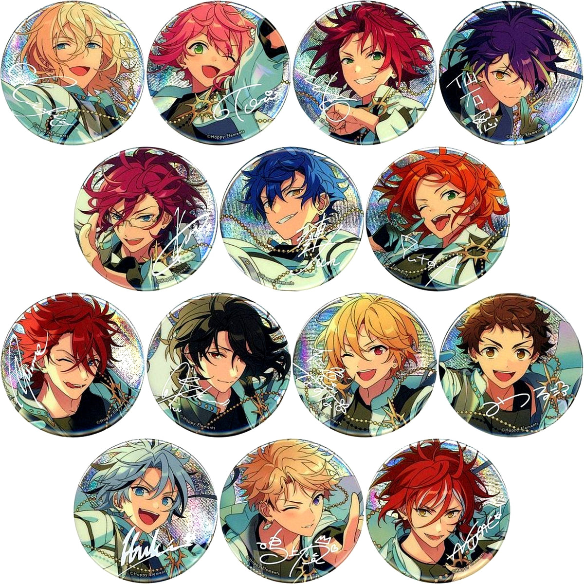 Set of 14 Ensemble Stars gracolle CANBA ES 9th Anniv SPARK [USED]