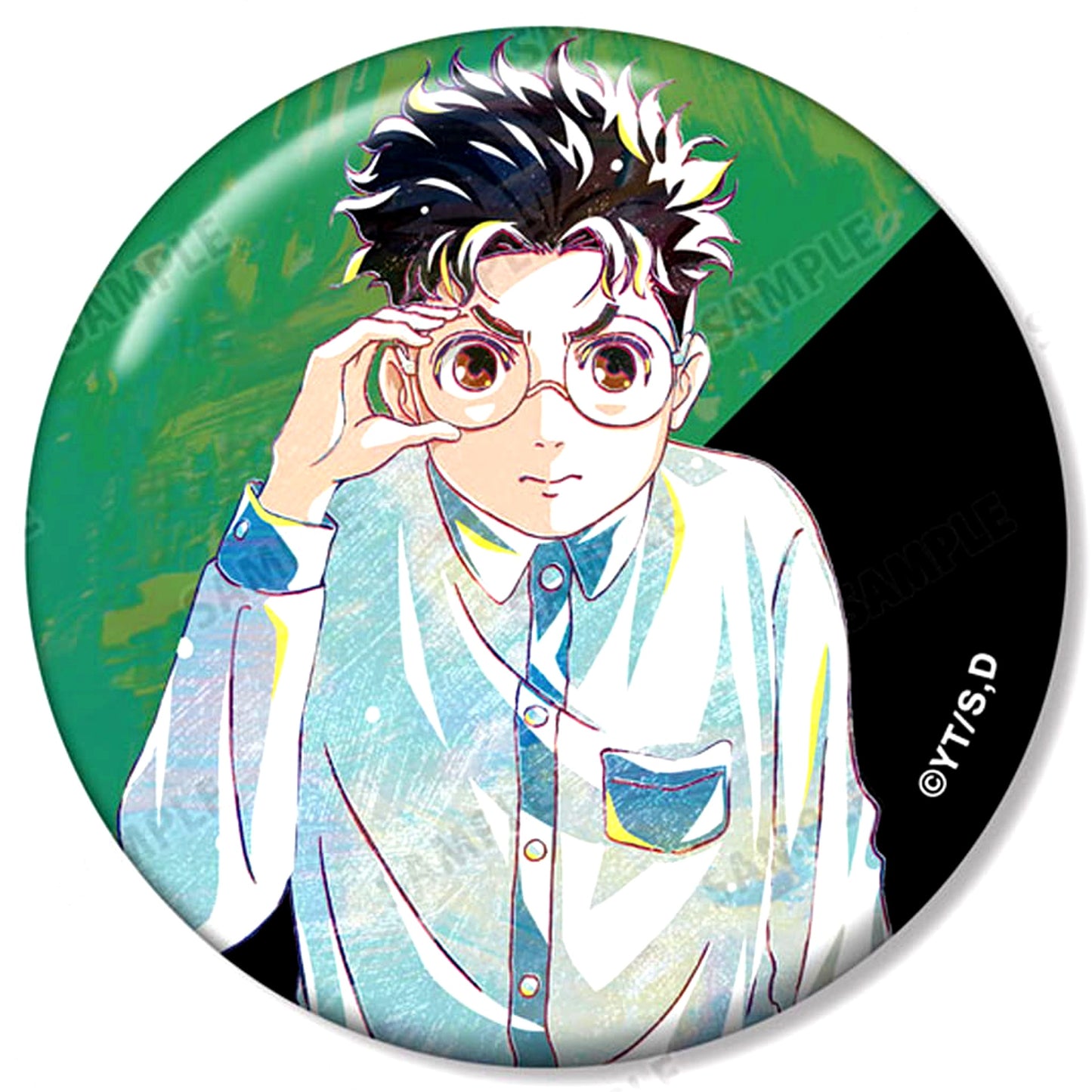 Dandadan Okarun Ken Takakura Type B Trading Ani-Art Button [USED]