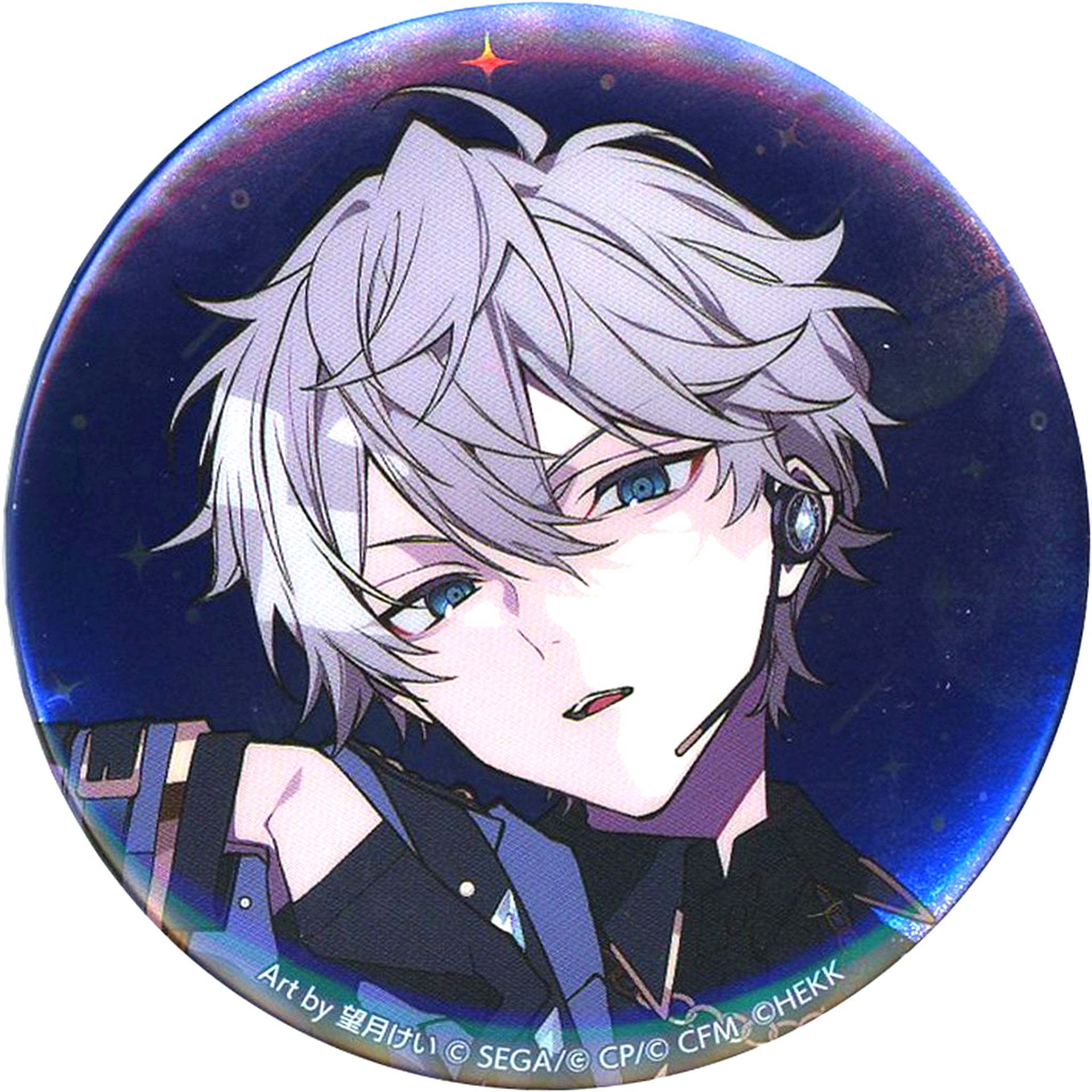 Izumi Sena Connect Live Special Edition Project SEKAI x Ensemble Stars!! Ensemble in SEKAI Metallic Button Collection B [USED]