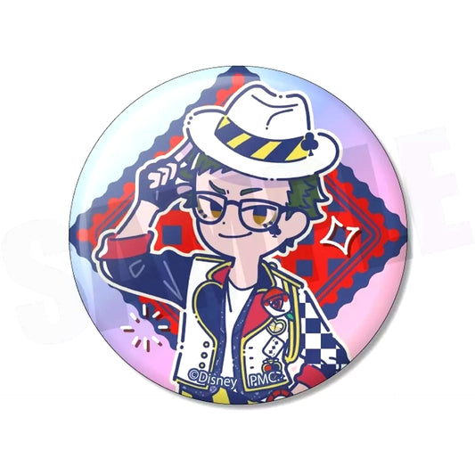Trey Clover Disney Twisted-Wonderland Retpop Aurora Button Vol. 1 [USED]