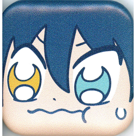 Mika Kagehira Ensemble Stars!! x Bkub Okawa Ansanbukubu Stars!! Bukustars Moe Face Badge Group C China Limited [USED]