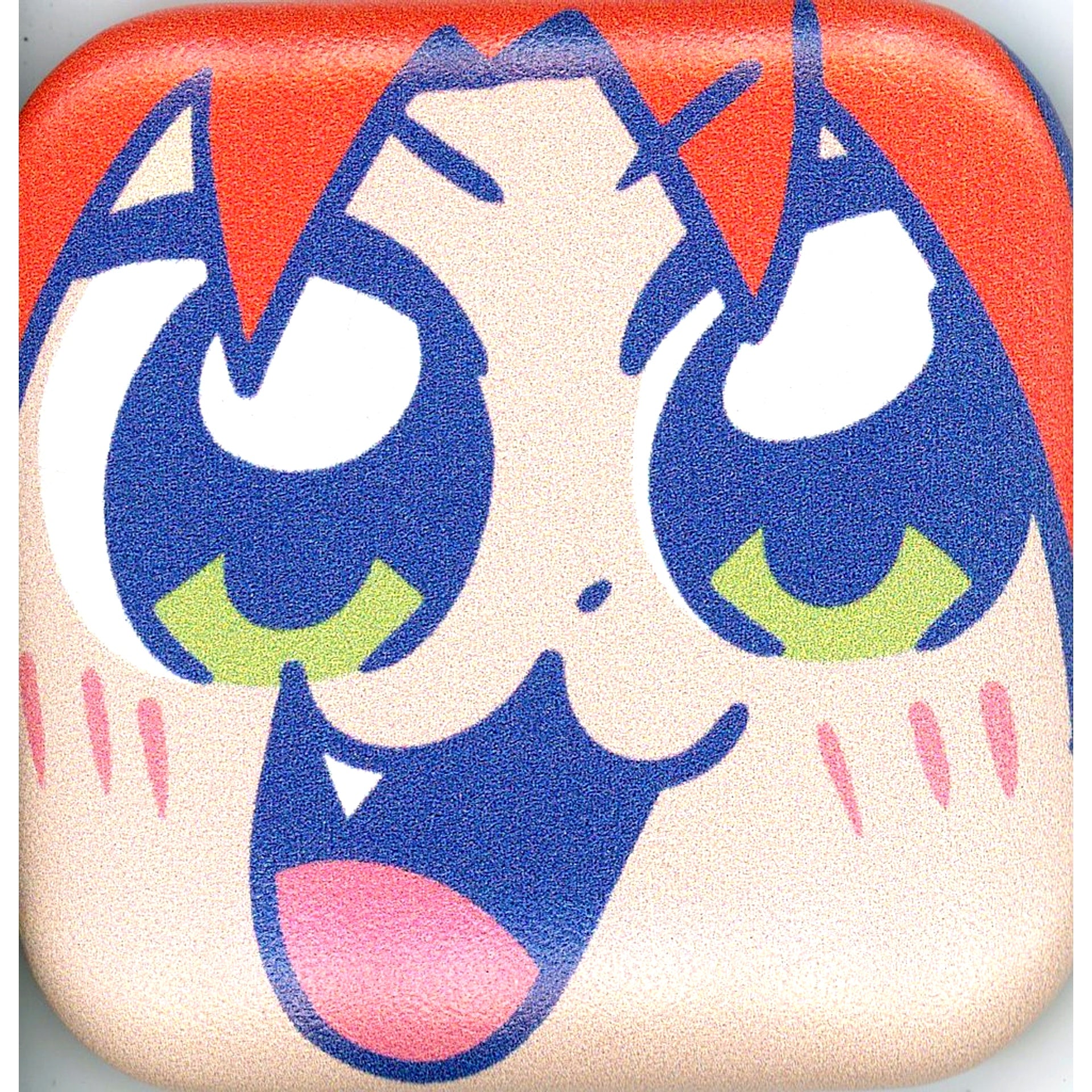 Leo Tsukinaga Ensemble Stars x Bkub Okawa Ensemble Bukubu Stars Bukustars Moe Face Badge Group B China Limited [USED]