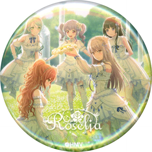 Roselia BanG Dream! Button CD Girls Band Party! Roselia Ishizue no Kakan HMV Purchase Bonus [USED]