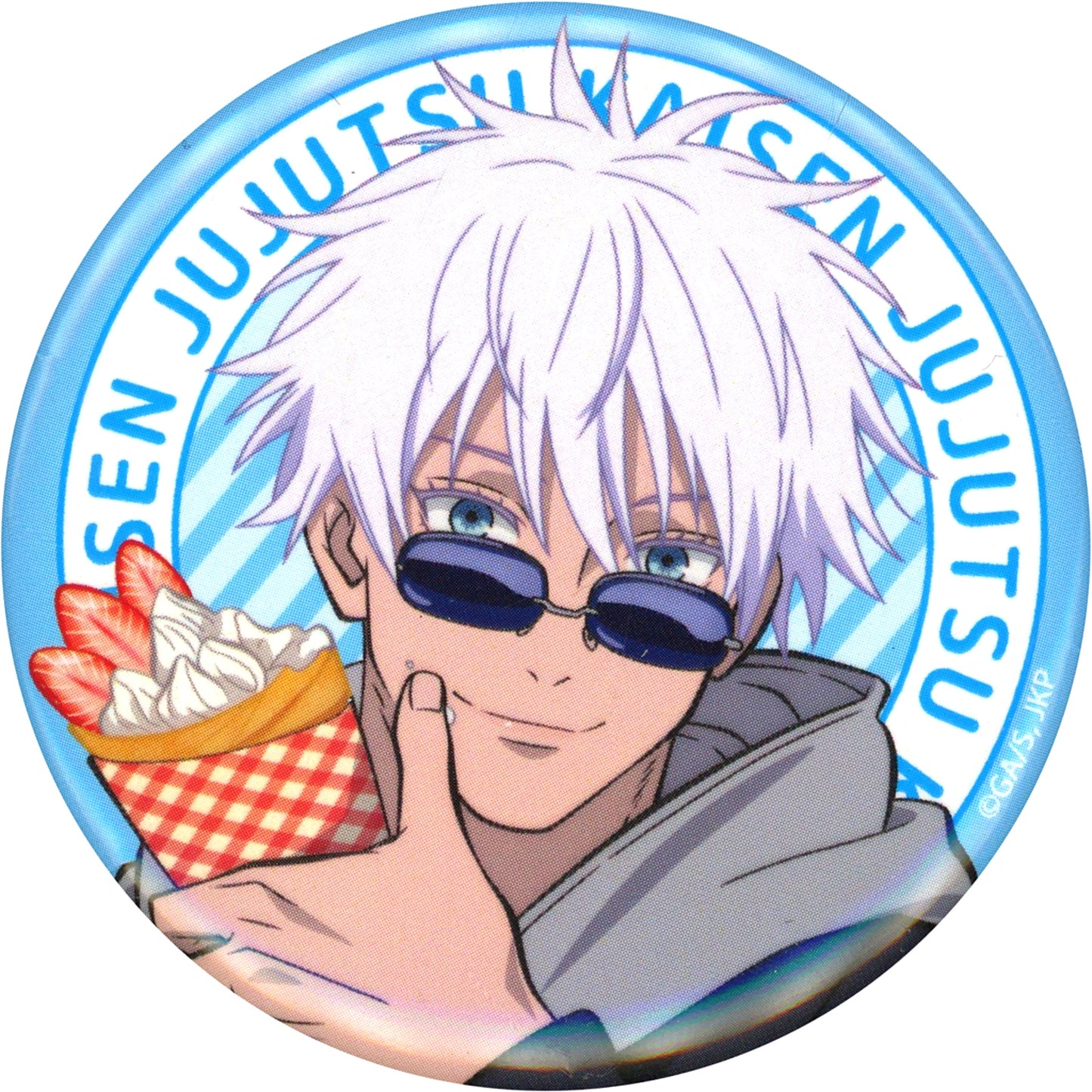 Satoru Gojo Jujutsu Kaisen x Yokohama Cosmo World Button Blind Night Amusement Park Ver. [USED]