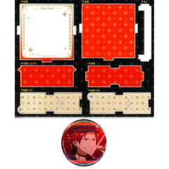 Kuro Kiryu Ensemble Stars!! Deadmans Outfit Ver. Crossroad Hakoniwa Button Reminiscence Selection POP-UP STORE [USED]