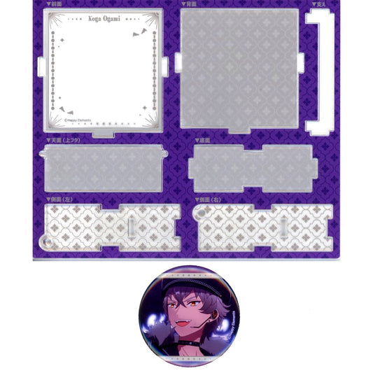Koga Oogami Ensemble Stars!! UNDEAD Outfit Ver. Crossroad Hakoniwa Button Reminiscence Selection POP-UP STORE [USED]