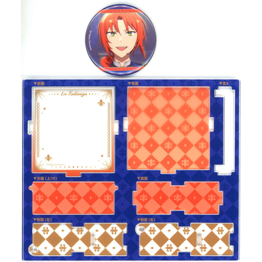 Leo Tsukinaga Ensemble Stars!! Checkmate Outfit Ver. Checkmate Hakoniwa Button Reminiscence Selection POP-UP STORE [USED]