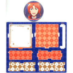 Leo Tsukinaga Ensemble Stars!! Checkmate Outfit Ver. Checkmate Hakoniwa Button Reminiscence Selection POP-UP STORE [USED]