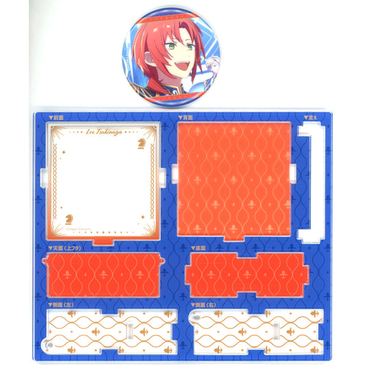 Leo Tsukinaga Ensemble Stars!! Knights Outfit Ver. Checkmate Hakoniwa Button Reminiscence Selection POP-UP STORE [USED]