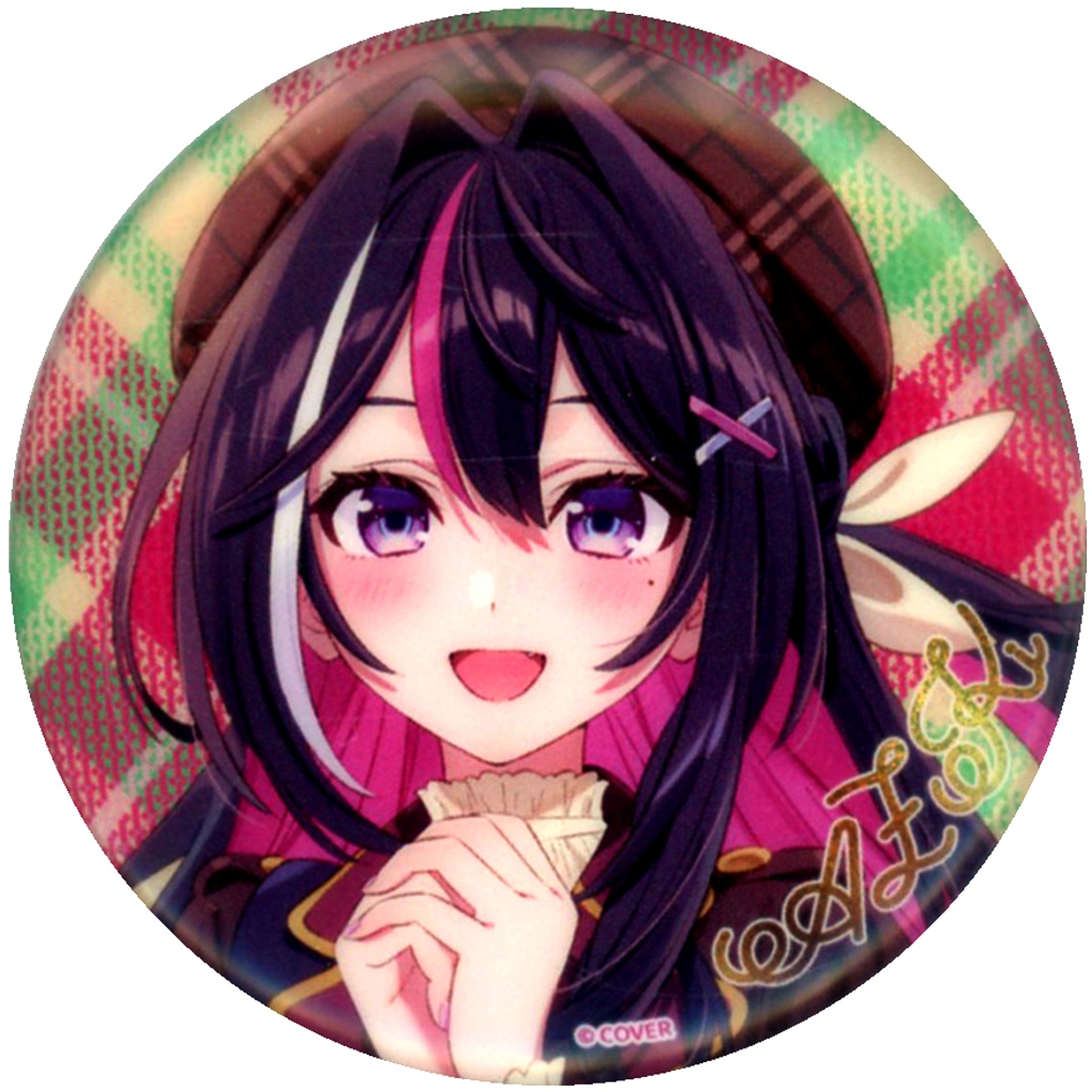AZKi Name Decorative Letters Hololive Random Button hololive Seasonal Days Hololive Valentine Message for You ONLY SHOP & FAIR [USED]