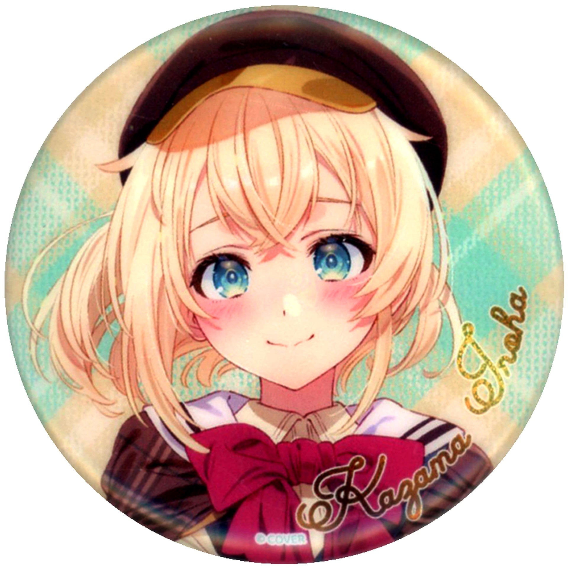 Kazama Iroha Name Decorative Text Virtual YouTuber Hololive Seasonal Days Hololive Valentine Message for You Only Shop & Fair Random Button [USED]
