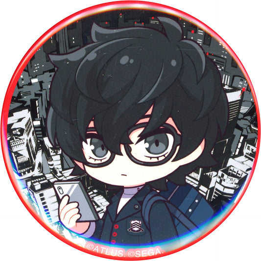 Protagonist Uniform Ver. Persona 5 Royal Trading Button Animax Cafe+ [USED]
