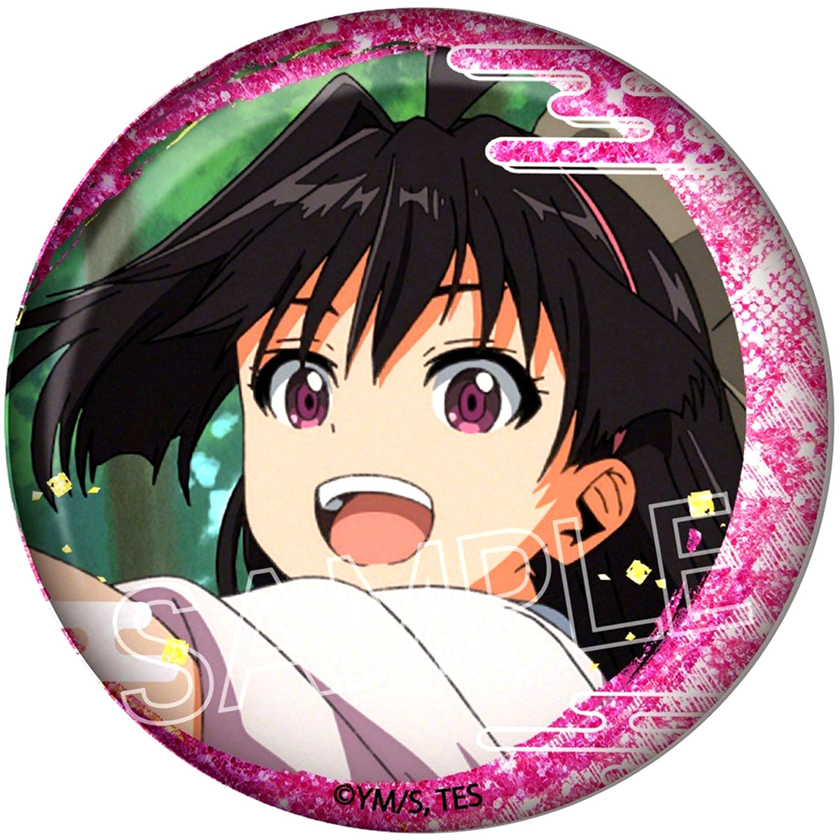 Ayako The Elusive Samurai Glitter Button [USED]