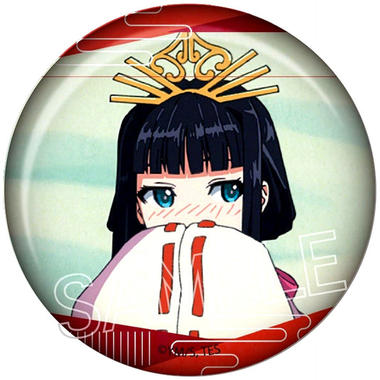 Shizuku The Elusive Samurai Many Faces Button [USED]