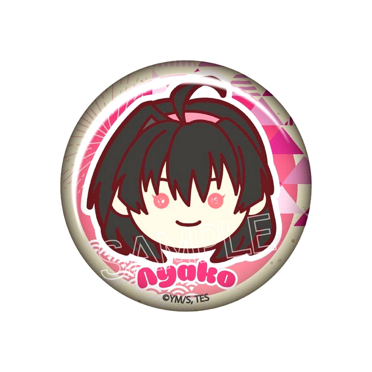 Ayako The Elusive Samurai Face Series Button [USED]