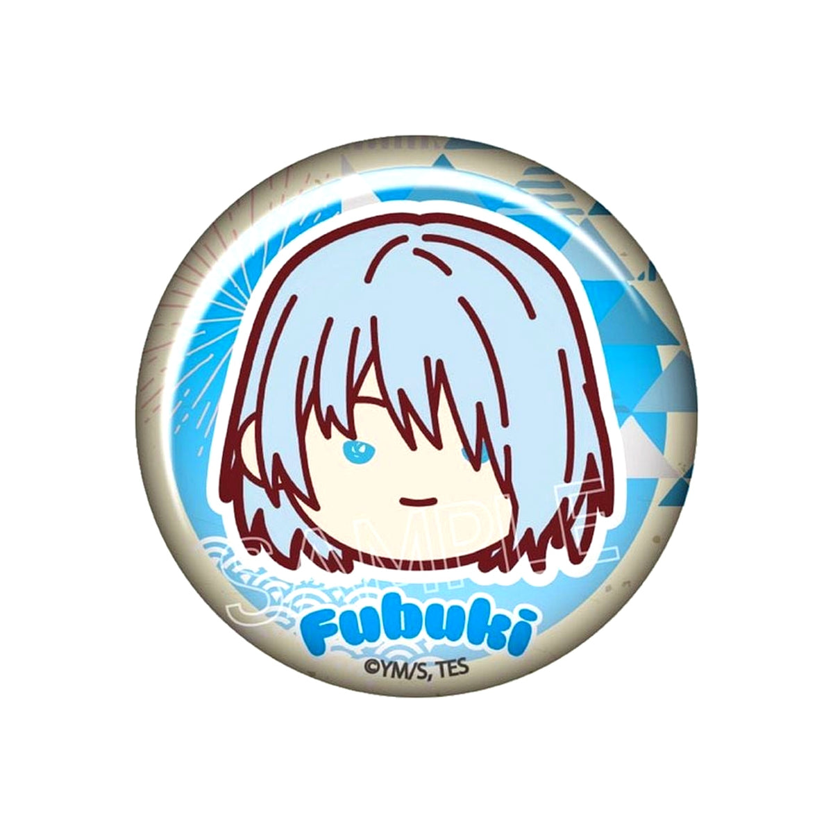 Fubuki The Elusive Samurai Face Series Button [USED]