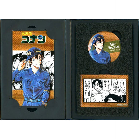 Kenji Hagiwara Detective Conan Button Book Shonen Sunday Premium SHOP Limited [USED]