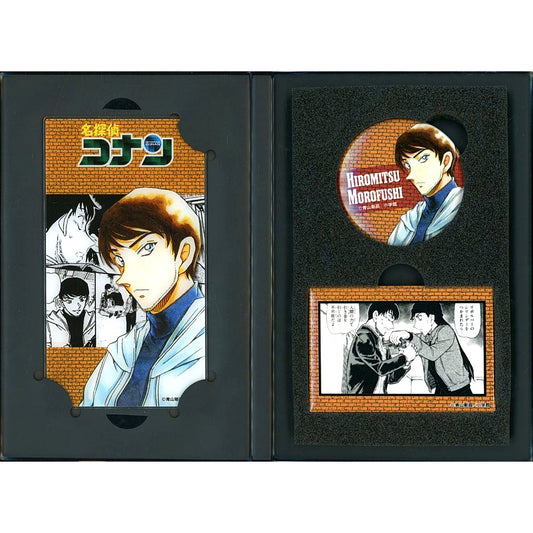 Hiromitsu Morofushi Detective Conan Button Book Shonen Sunday Premium Shop Limited [USED]