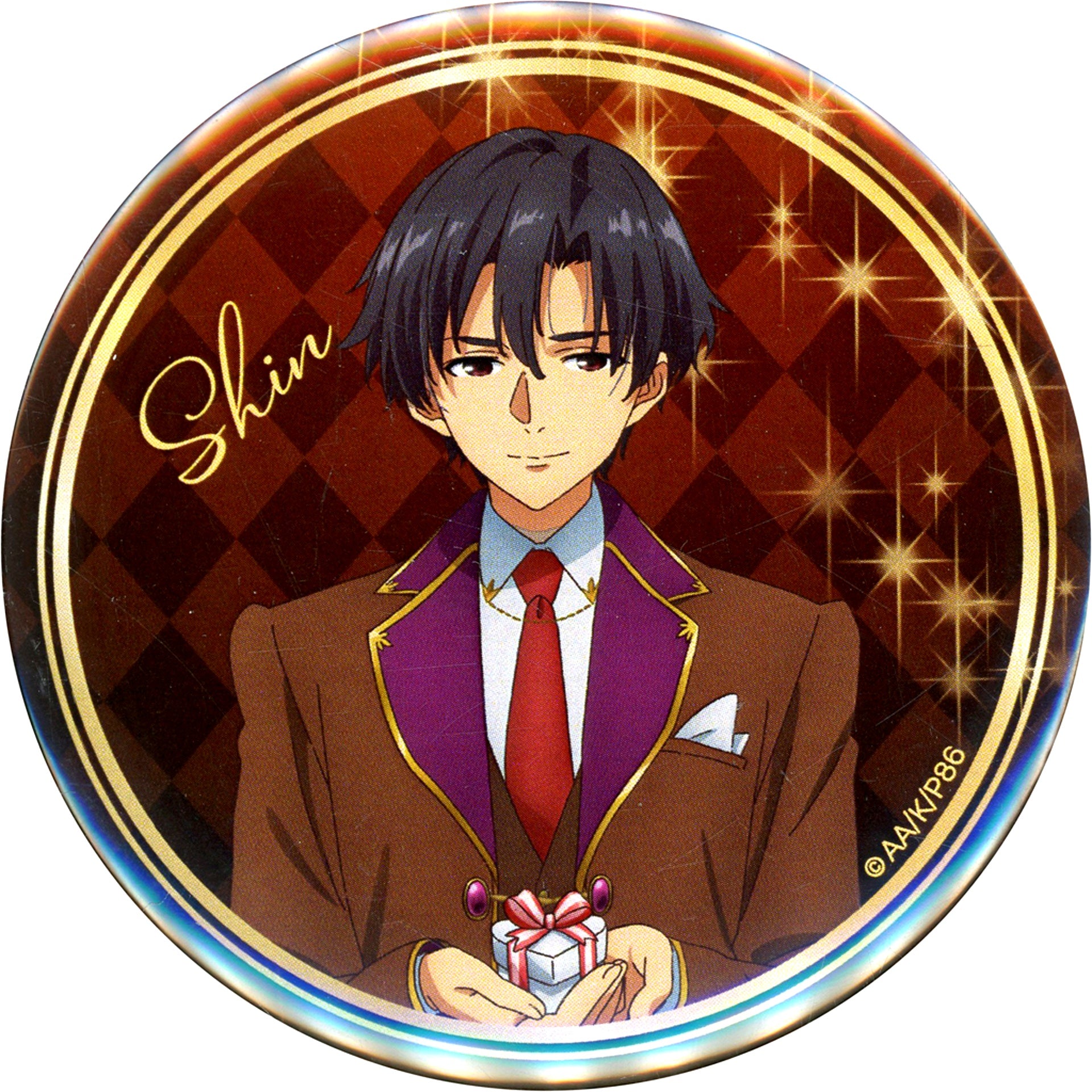 Shinei Nouzen 86 Eighty-Six Button D-2 Prize Kujibikido TV Anime Valentine and White Day 2025 Online Kuji [USED]