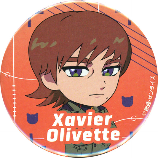 Exabe Oribe Tin Badge Mobile Suit Gundam GQuuuuuuX Limited Time Official Shop Minigame Looking for My Pome Prize A [USED]