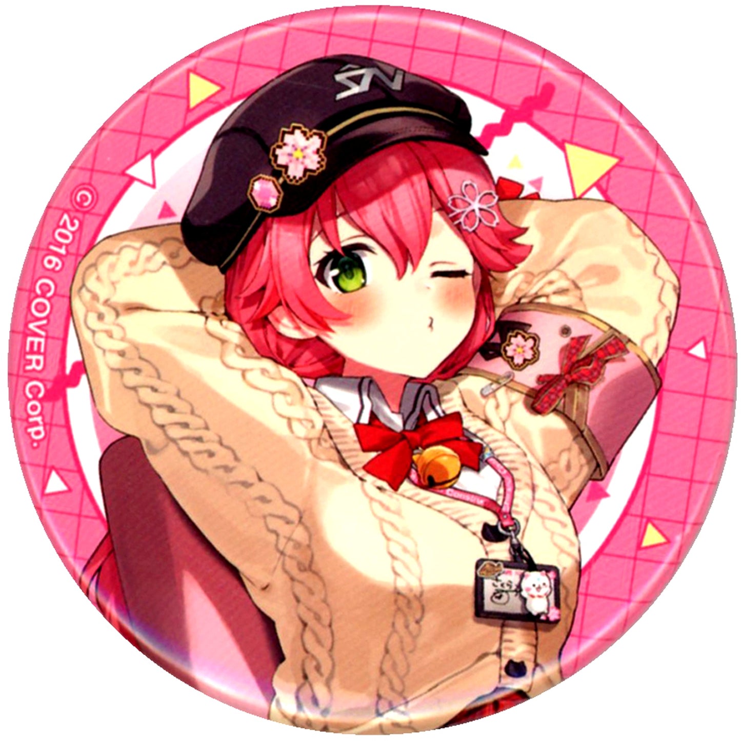 Sakura Miko Hololive Casual Wear Standard Proportion Ver. Button A Shiranui Kensetsu x Haneda Airport Garden [USED]