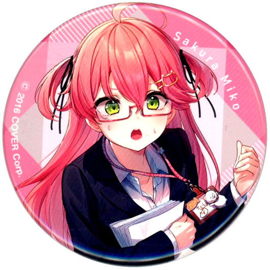Sakura Miko Suit Full Body Ver. Button B Virtual YouTuber Holo Live Shiranui Kensetsu Haneda Airport Garden [USED]