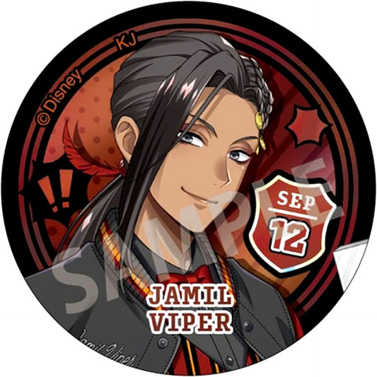 Jamil Viper Disney Twisted Wonderland Union Birthday Ver. Trading Aurora Metal Button Vol. 2 [USED]