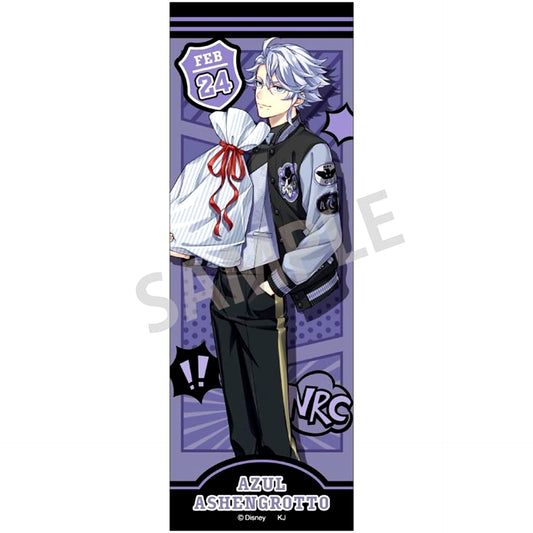 Azul Ashengrotto Union Birthday Ver. Disney Twisted-Wonderland Long Square Button [USED]