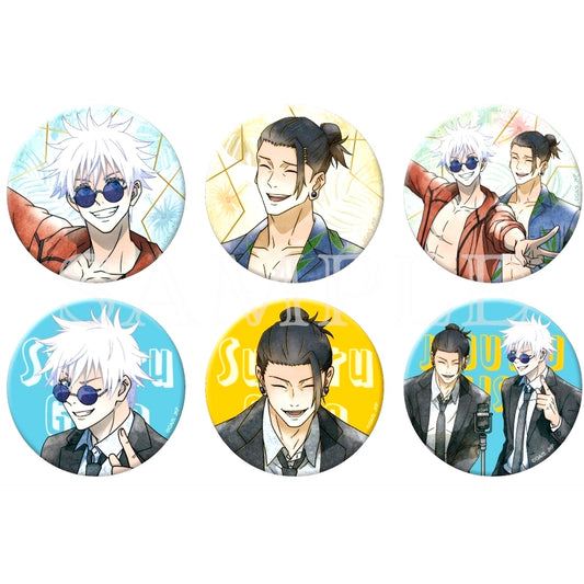 Set of 6 Jujutsu Kaisen Hidden Inventory Button Collection Emo Deco ver. Vol.2 [USED]