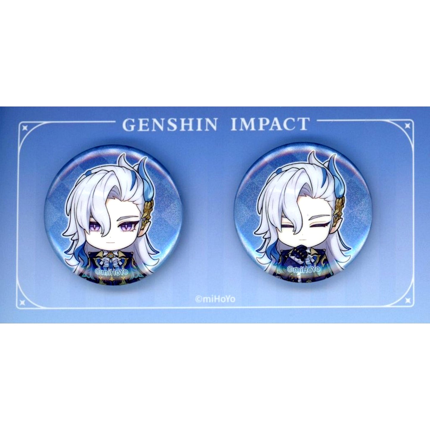 Neuvillette Genshin Impact Good Times Series Mini Button Set [USED]