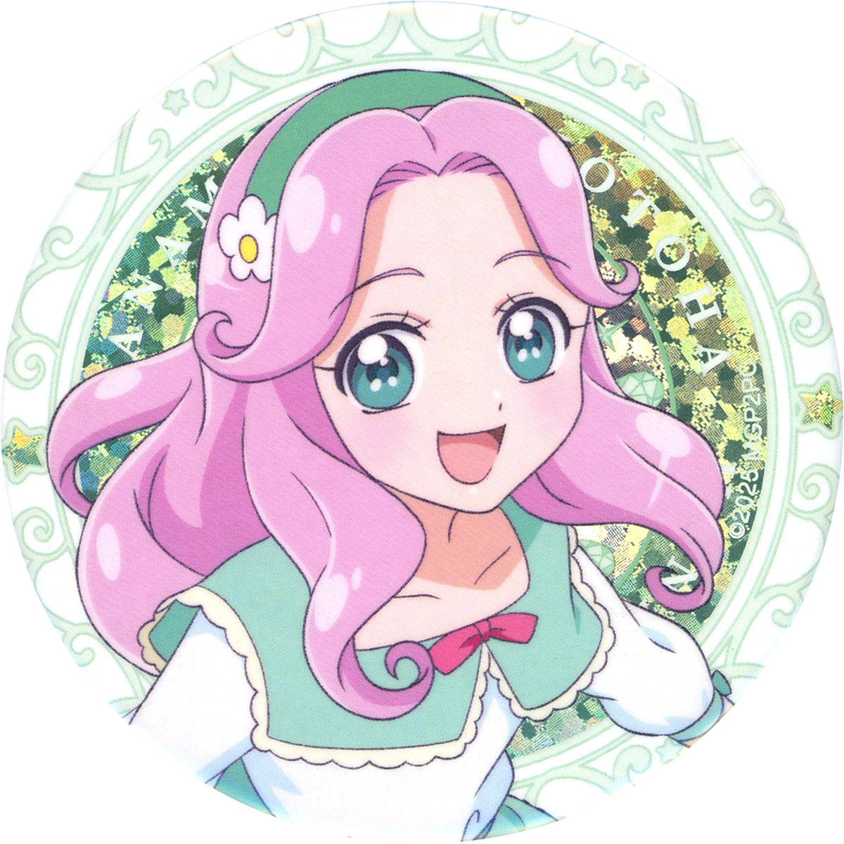 Kotoha Hanami Maho Girls Precure!! MIRAI DAYS Hologram Button [USED]