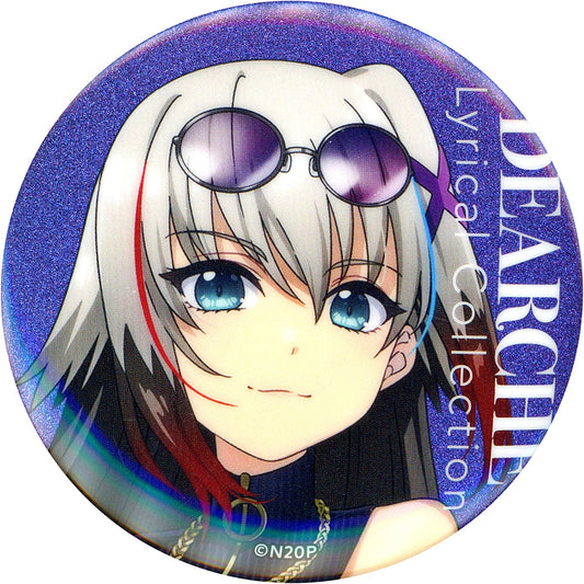 Lord Dearch Face Close-up Magical Girl Lyrical Nanoha Glitter Chara Badge Collection Lyrical Store NANOHA 20th Anniversary Lyrical Collection Ver. [USED]