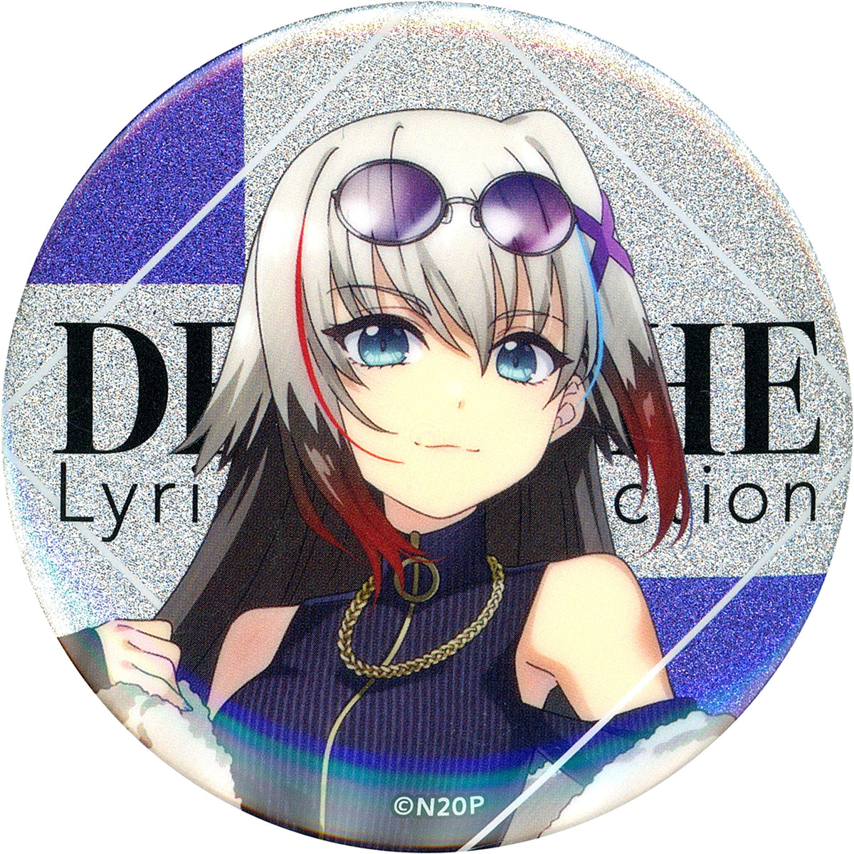 Lord Dearch Upper Body Magical Girl Lyrical Nanoha Glitter Chara Badge Collection Lyrical Store NANOHA 20th Anniversary Lyrical Collection Ver. [USED]