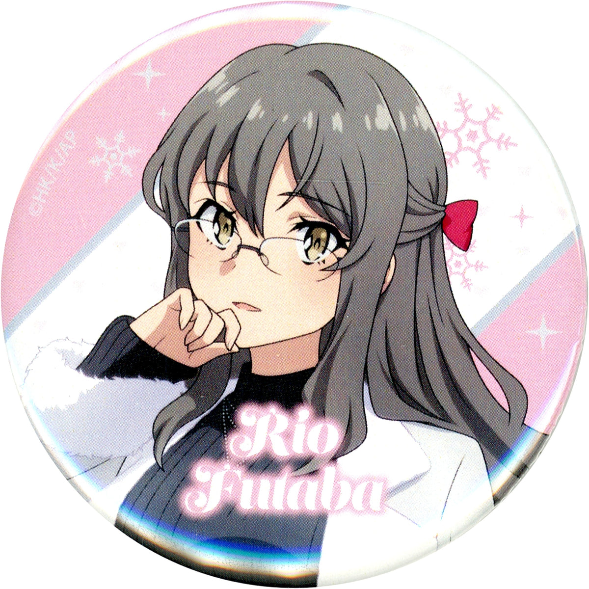 Rio Futaba Normal Rascal Does Not Dream of a Knapsack Kid Button Winter Ver. POP UP SHOP [USED]
